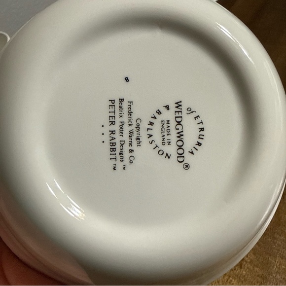 Wedgwood Peter Rabbit Tea Set - Cream and Blue - Picture 11 of 11